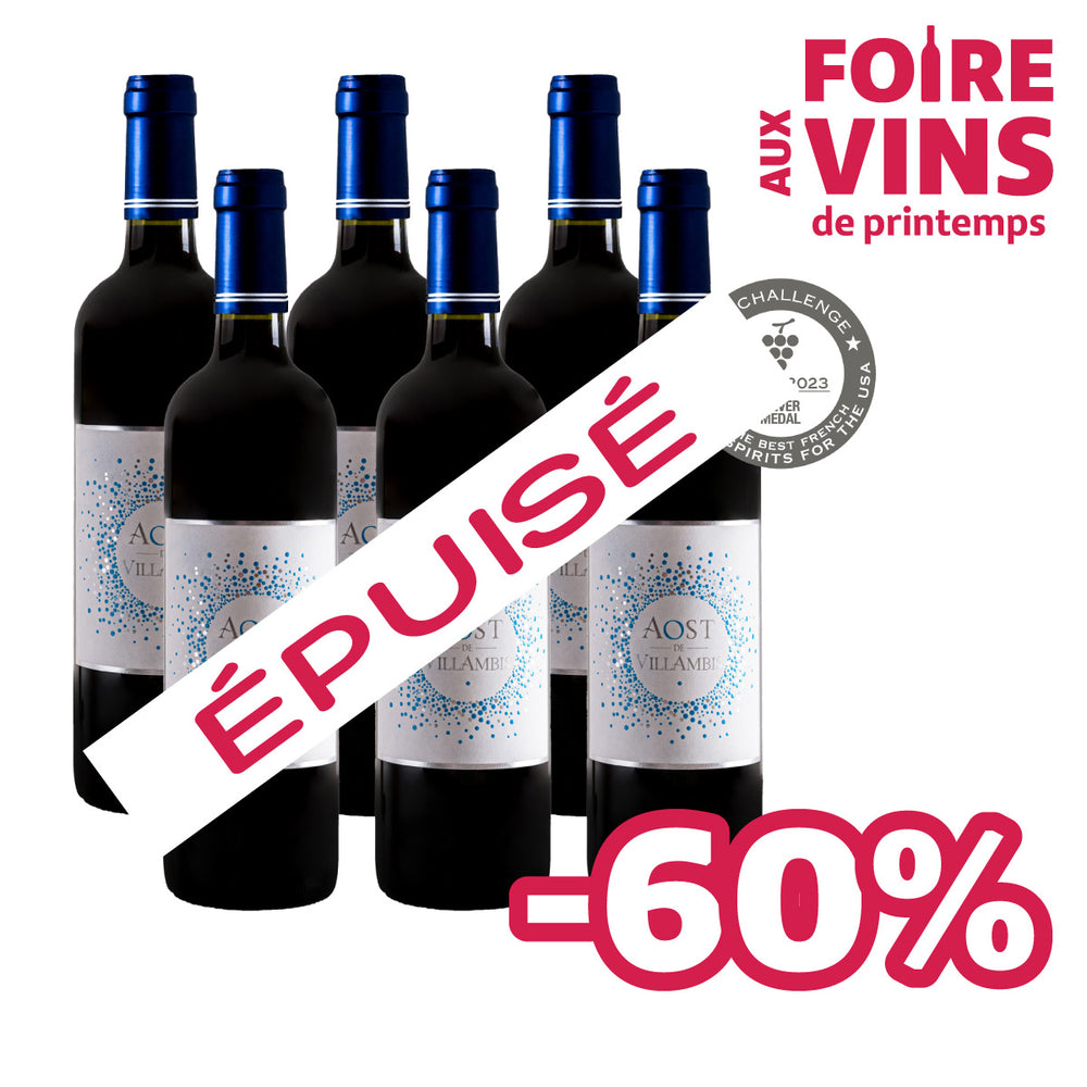 Aôst de Villambis 2020 (carton de 6 bouteilles)
