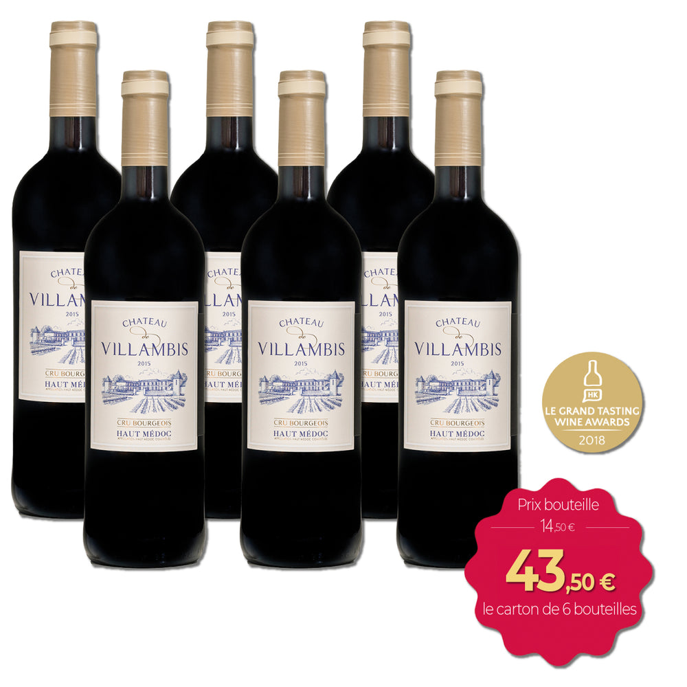 Château de Villambis 2015 (carton de 6 bouteilles)